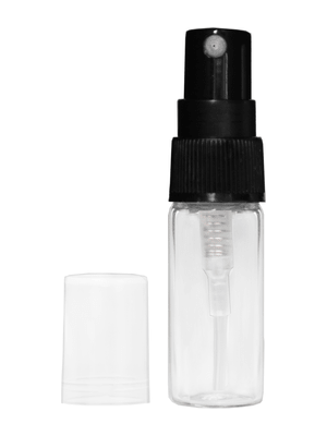 2 Pack 50ml/1.69 Oz Empty Frosted Glass Spray Bottles Perfume